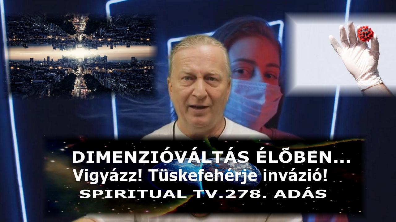 DIMENZIÓVÁLTÁS ÉLŐBEN... Vigyázz! Tüskefehérje invázió!